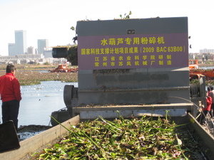 水環(huán)境治理水葫蘆處置設(shè)備50