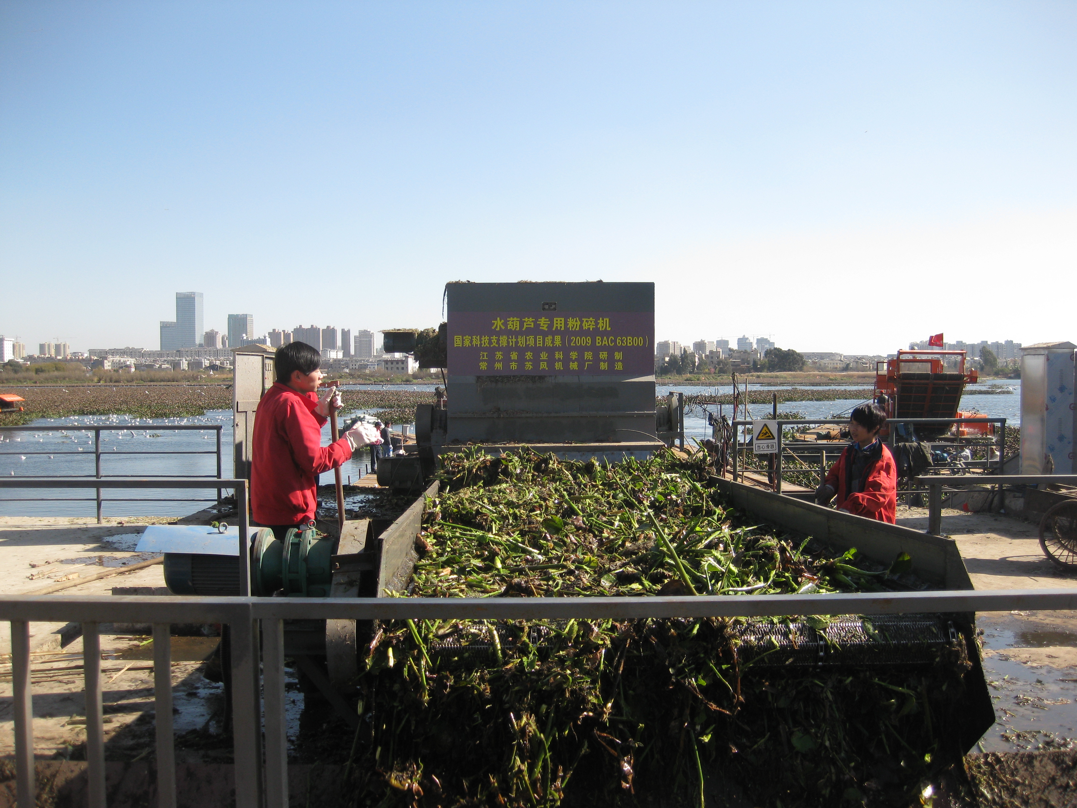 水環(huán)境治理水葫蘆處置設(shè)備52