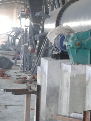 造粒机安装现场