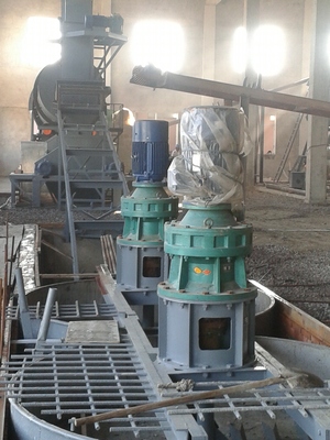 搅拌机安装现场