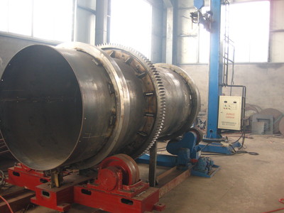 冷却机焊接现场