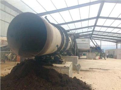 60立方超高温有机肥发酵生产线混料系统